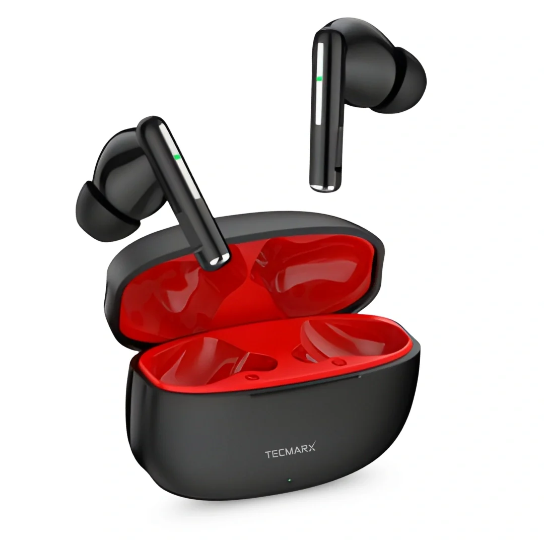 Tecmarx Vibe Bluetooth Earbuds | 30 Hr Playtime  | Balance Sound - Image 5